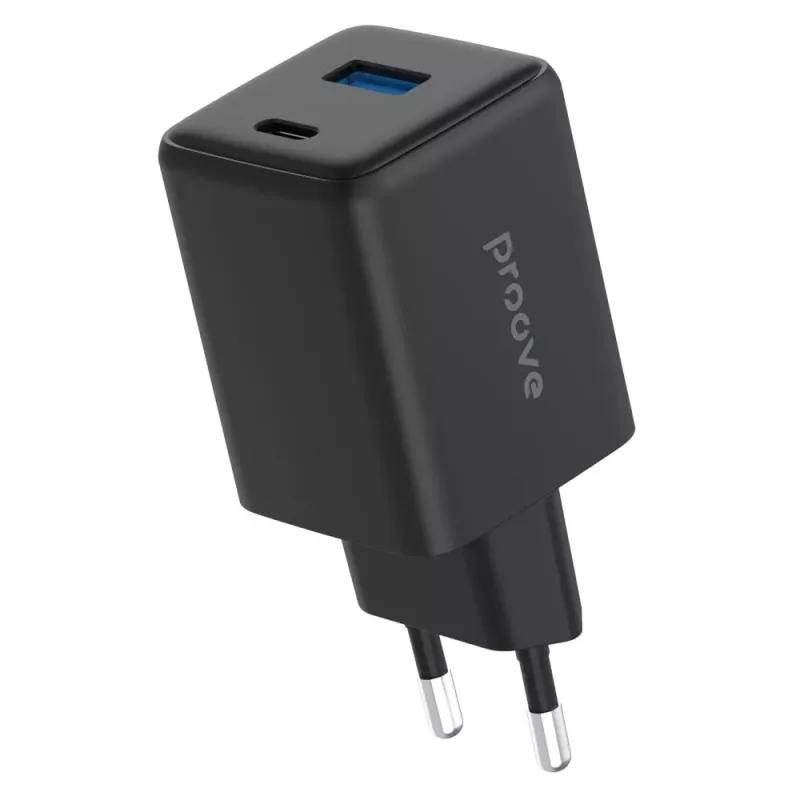 МЗП Proove Pocket GaN 45W (Type-C + USB), Black (WCPG45110001)