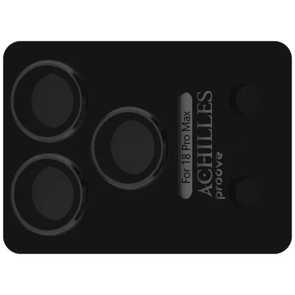 Защита камеры Proove Achilles Full Metal iPhone 18 Pro Black