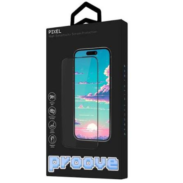 Захисне скло для смартфону Proove Pixel iPhone 12 Pro Max Black (PGPPXI12PM01)