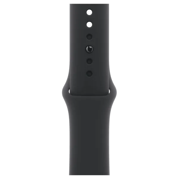 Apple Watch Series 11 GPS 42mm Jet Black Aluminium Case with Black Sport Band - S/M (MEQT4)
