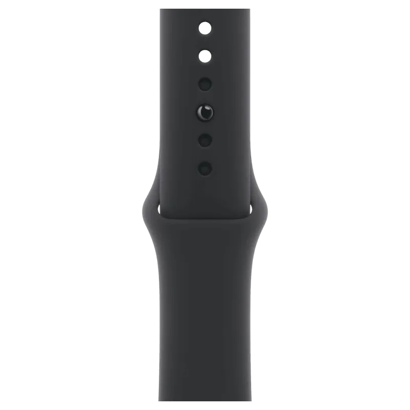 Apple Watch Series 11 GPS 46mm Jet Black Aluminium Case with Black Sport Band - M/L (MEUX4)