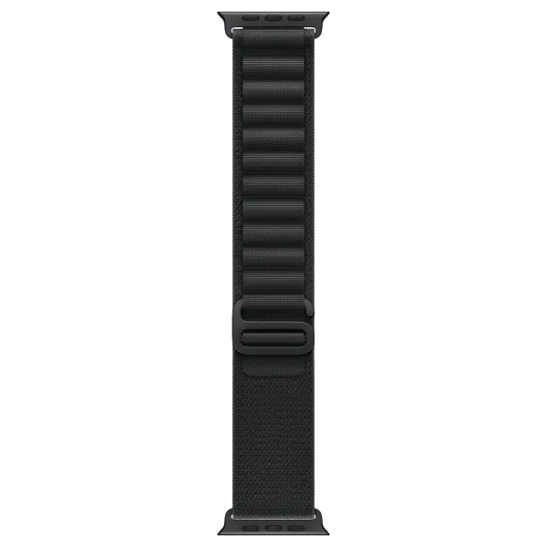 Apple Watch Ultra 3 с GPS и сотовой связью, 49 мм, корпус из черного титана с черным ремешком Alpine Loop — большой размер (MF0X4)