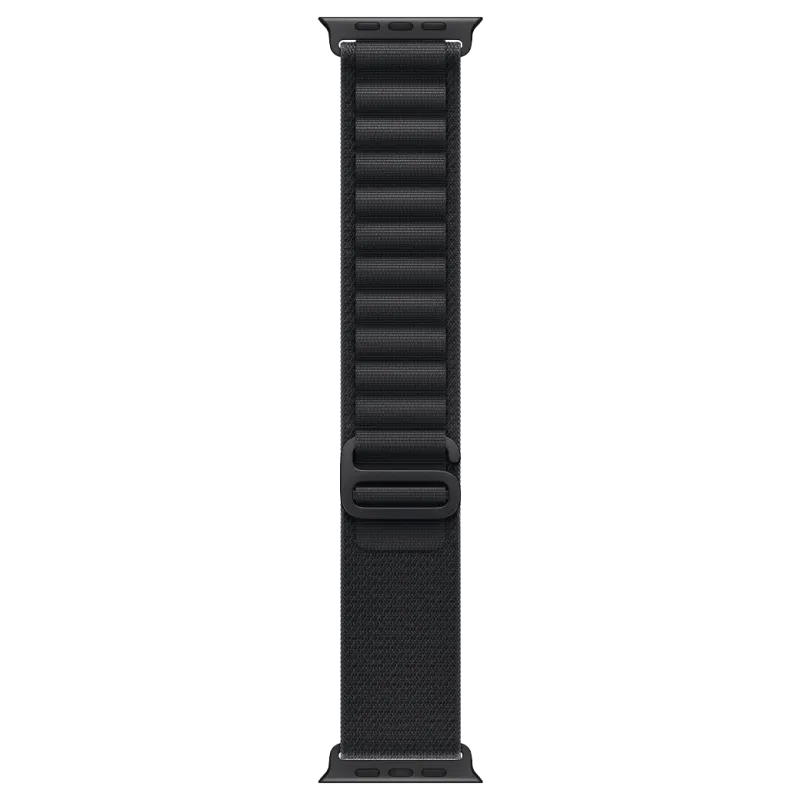 Apple Watch Ultra 3 GPS + Cellular 49mm Black Titanium Case with Black Alpine Loop - Large (MF0X4)