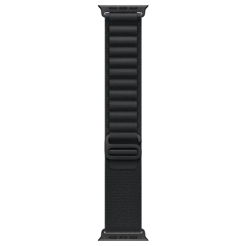 Apple Watch Ultra 3 GPS + Cellular 49mm Black Titanium Case with Black Alpine Loop - Medium (MF0V4)