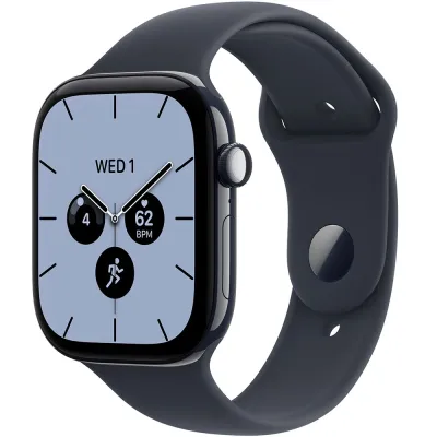 Apple Watch Series 12 GPS+LTE 46mm Night Blue Ceramic Case with Navy Blue Sport Band - M/L (MJH44RK/A)