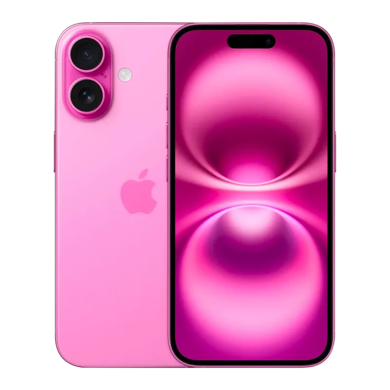 iPhone 16 128 ГБ розовый (MYEA3)