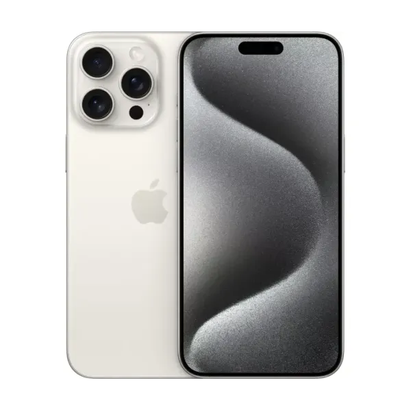 Б/В Apple iPhone 15 Pro 128GB White Titanium Nano-SIM + eSim (Ідеал)