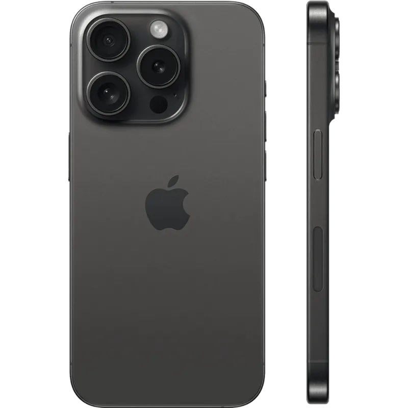 Б/У Apple iPhone 15 Pro 128GB Black Titanium Nano-SIM + eSim (Идеал)