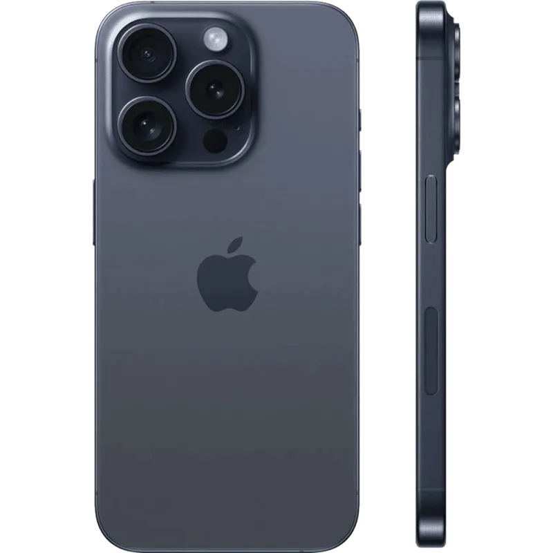 Б/В Apple iPhone 15 Pro 128GB Blue Titanium Nano-SIM + eSim (Ідеал)