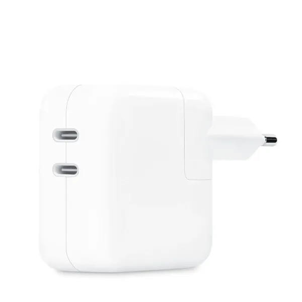 Блок питания Apple 35 Вт с двумя портами USB-C (MW2K3, MNWP3)