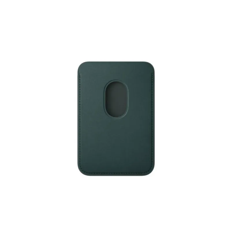 Чохол для iPhone FineWoven Wallet with MagSafe Dark Green (MA6Y4)