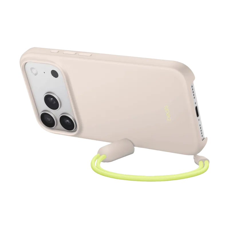 Чехол Beats для iPhone 17 Pro с подставкой, MagSafe и управлением камерой — Lime Stone (MGTN4)