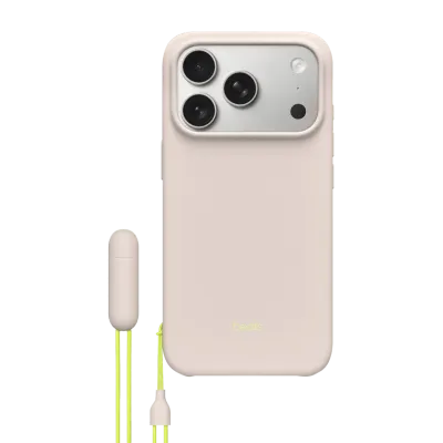 Чехол Beats для iPhone 17 Pro с подставкой, MagSafe и управлением камерой — Lime Stone (MGTN4)