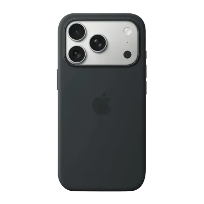Чехол для iPhone 17 Pro Max Silicone Case с MagSafe — черный (MGFR4ZM)