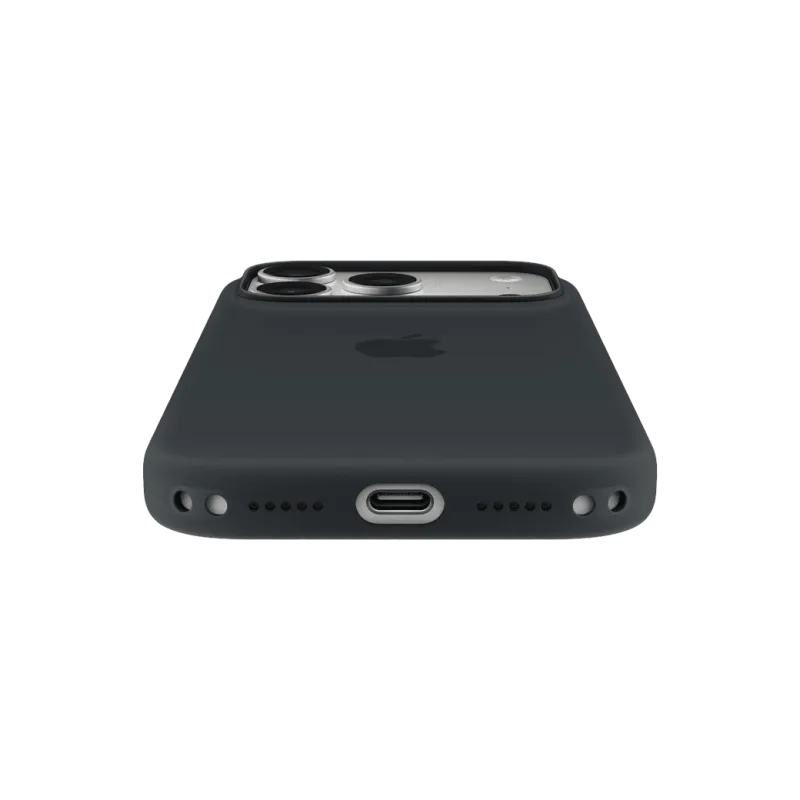 Чехол для iPhone 17 Pro Max Silicone Case с MagSafe — черный (MGFR4ZM)