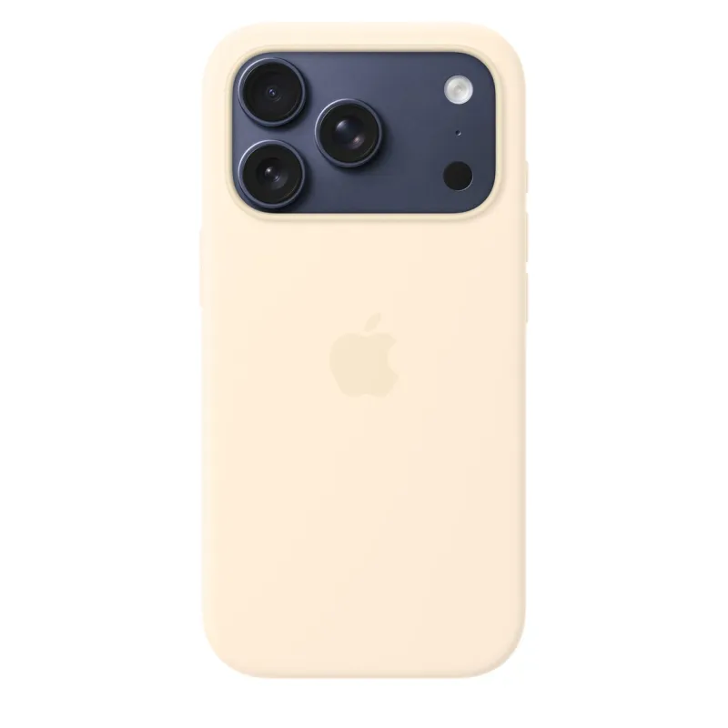 Чохол iPhone 17 Pro Silicone Case with MagSafe - Vanilla (MHVX4)