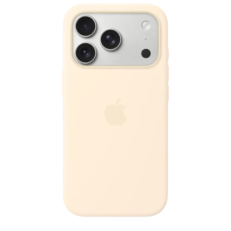 Чохол iPhone 17 Pro Silicone Case with MagSafe - Vanilla (MHVX4)