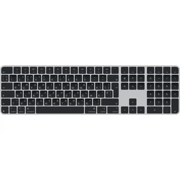 Клавіатура Apple Magic Keyboard with Touch ID and Numeric Keypad Black (MXK83)