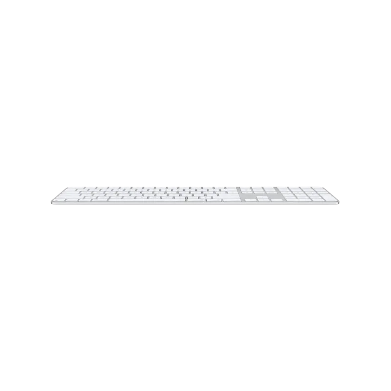 Клавіатура Apple Magic Keyboard with Touch ID and Numeric Keypad for Mac with Apple silicon - White Keys (MXK73)