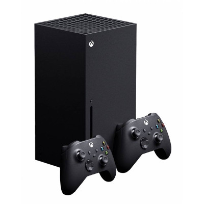 Б/у Microsoft Xbox Series X 1TB Black + 1 Геймпад Microsoft Xbox Series X/S Wireless Controller (Carbon Black)