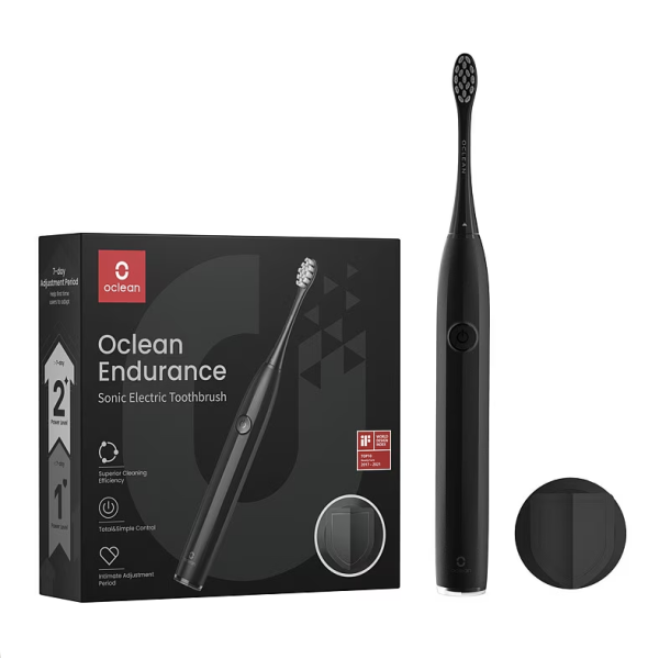 Електрична зубна щітка Oclean Endurance Electric Toothbrush, Black, 6970810552386