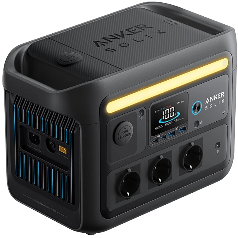 Зарядна станція Anker SOLIX C800X 768Wh 1200W (A1755311)