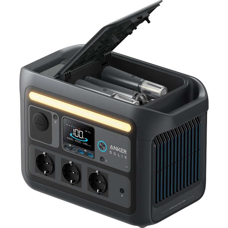 Зарядна станція Anker SOLIX C800X 768Wh 1200W (A1755311)