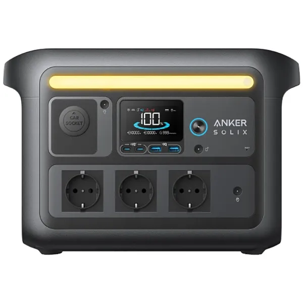 Зарядна станція Anker SOLIX C800X 768Wh 1200W (A1755311)
