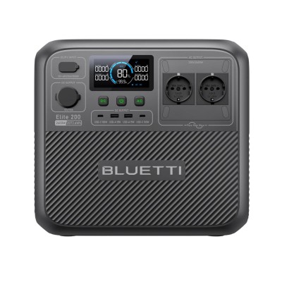 Портативна зарядна станція Bluetti Elit 200 V2, 2600W 2073Wh