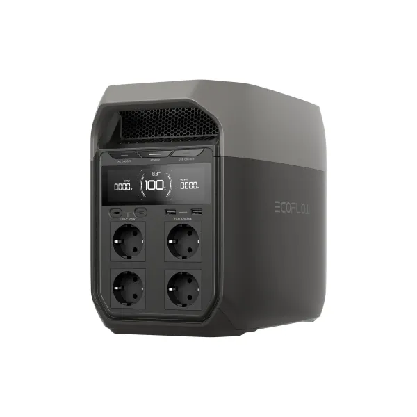 Зарядна станція EcoFlow Delta 3, 1800 Вт, 1024 Вт*год