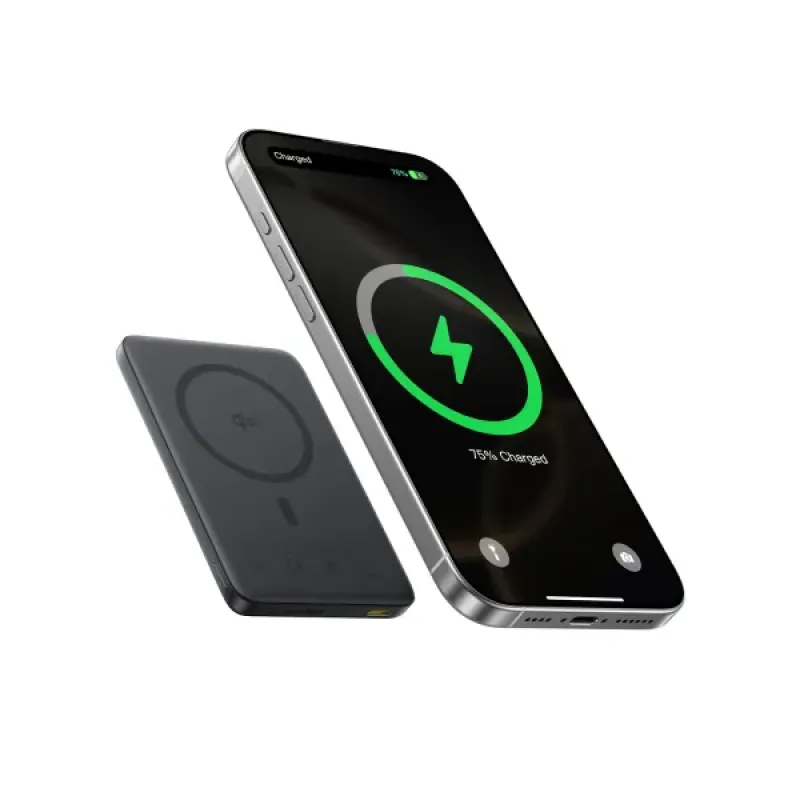 Портативна Батарея Baseus PicoGo Ultra-Slim AM41 Qi2 27W 10000mAh, Black , E0027201
