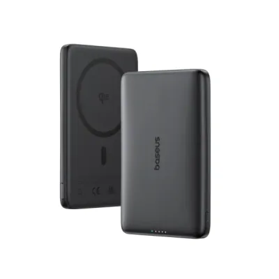 Портативна Батарея Baseus PicoGo Ultra-Slim AM41 Qi2 27W 10000mAh, Black , E0027201