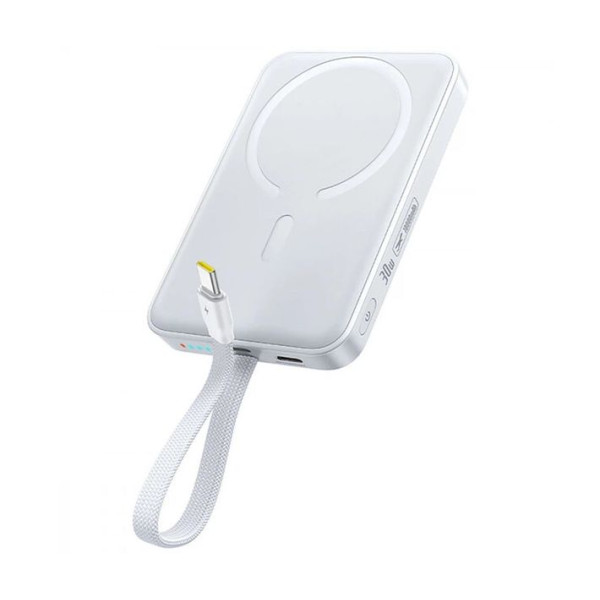 Портативная батарея PowerBank Baseus EnerFill FM11 with Built-in Type-C Cable 10000mAh 30W E0028905 White
