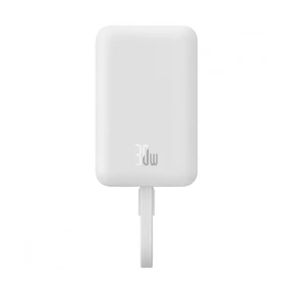 Портативная батарея PowerBank Baseus Magnetic Mini 10000mAh 30W Белый (P1002210B223-00)
