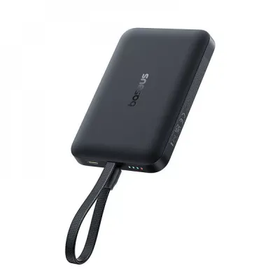 Портативна батарея Baseus Magnetic EnerFill FM11 10000mAh 30W Black (E0028904)