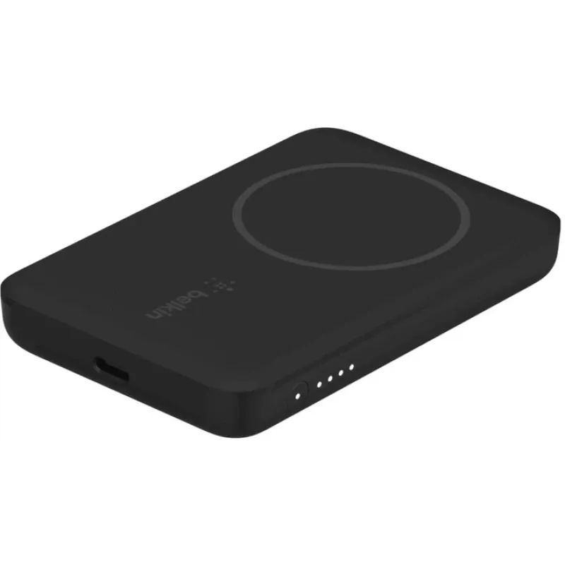 Портативный аккумулятор Belkin 2500 мА·ч, 7,5 Вт, MagSafe, черный (BPD002BTBK)
