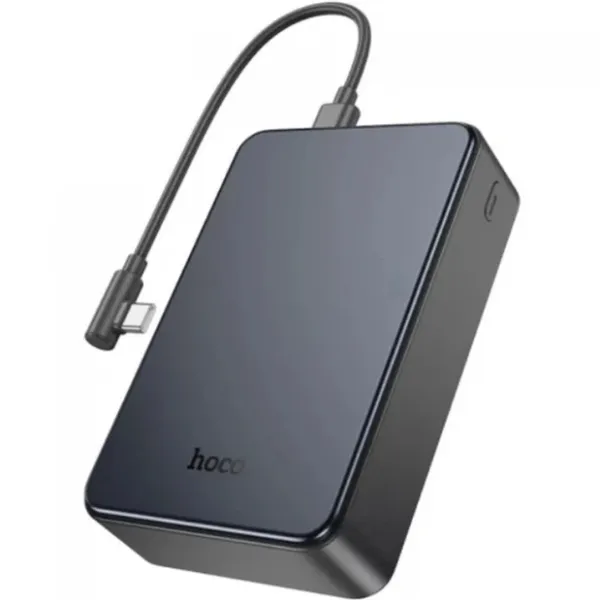 Портативна батарея HOCO J170A Starlight 20000 mAh 22.5W with cable USB-C Metal Gray (6942007672702)