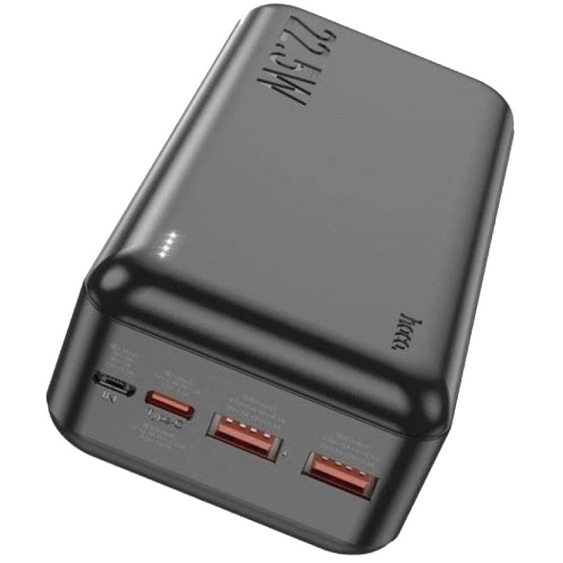 Батарея мобільна HOCO J101B Astute 22.5W 30000 mAh Black