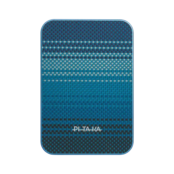 Портативна батарея Pitaka Aramid Fiber Magnetic Power Bank Qi2 10000mAh - Moonrise (PBQ2503)