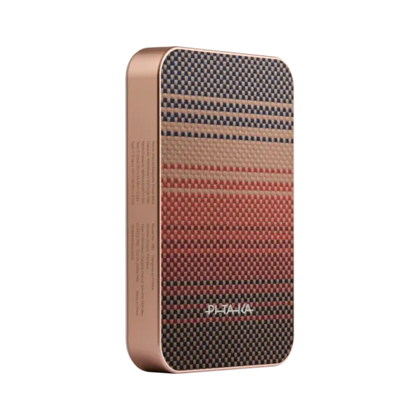 Портативный аккумулятор Pitaka Aramid Fiber Magnetic Power Bank Qi2 10000 мАч — Sunset (PBQ2502)
