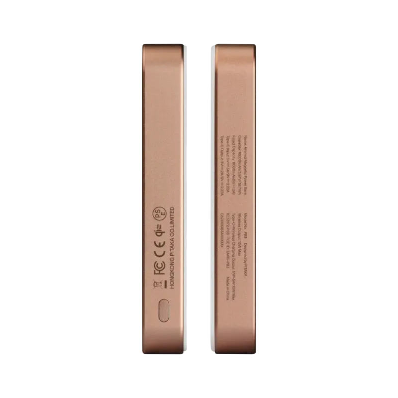 Портативна батарея Pitaka Aramid Fiber Magnetic Power Bank Qi2 5000mAh, Sunset  (PBQ2402)