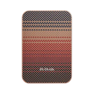 Портативна батарея Pitaka Aramid Fiber Magnetic Power Bank Qi2 10000mAh - Sunset (PBQ2502)