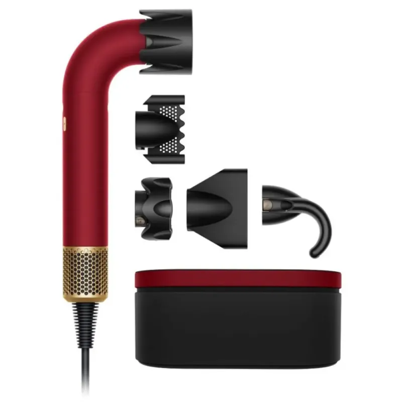 Фен Dyson HD17 Supersonic R Red Velvet/Gold Limitted Edition (493118-01)