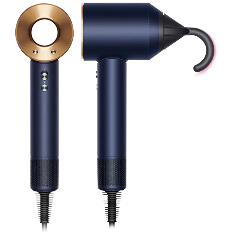 Фен Dyson Supersonic HD07 Straight/Wavy, цвет Prussian Blue/Rich Copper (113277-01)