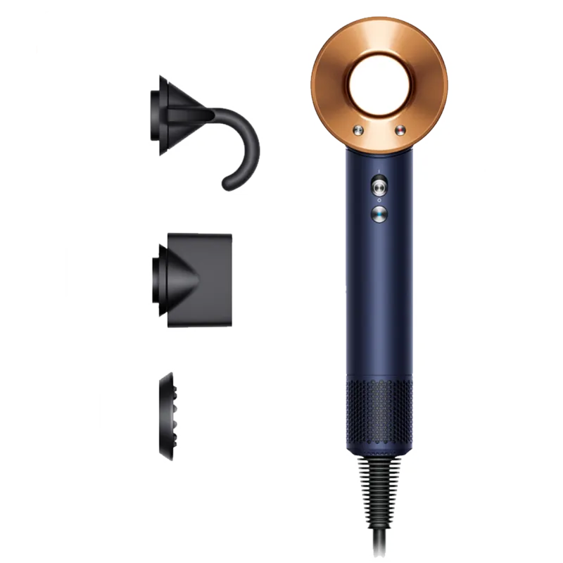 Фен Dyson Supersonic HD07 Straight/Wavy, цвет Prussian Blue/Rich Copper (113277-01)