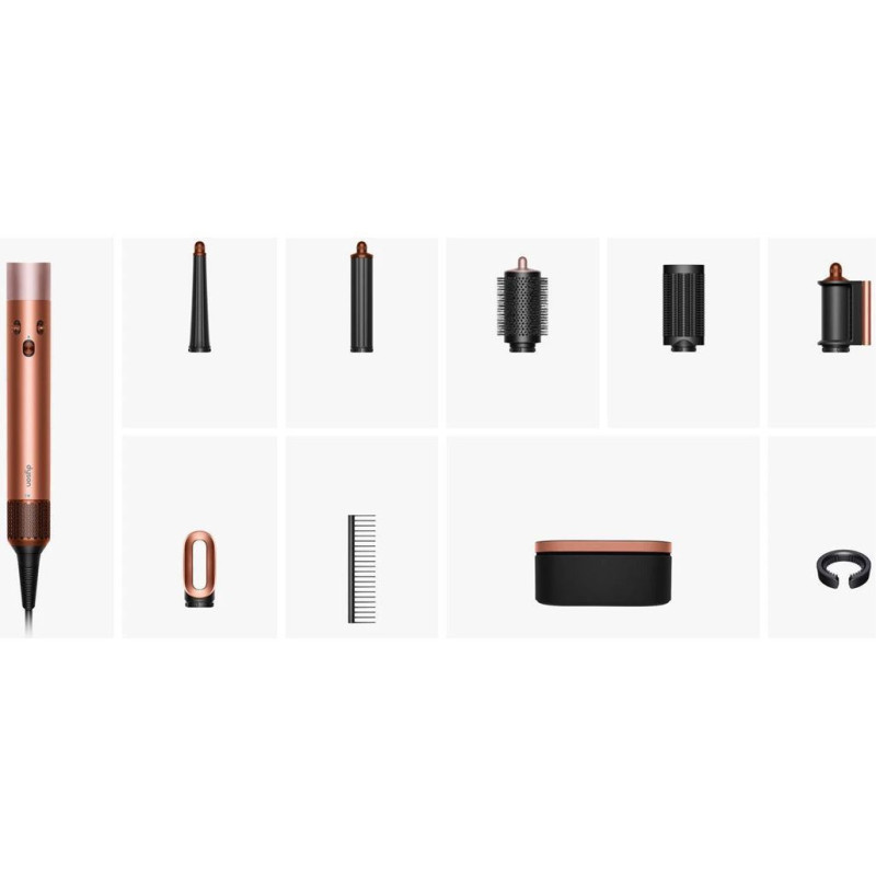 Стайлер Dyson Airwrap i.d. Long HS08 Straight+Wavy Amber Silk+Box (123682-01)