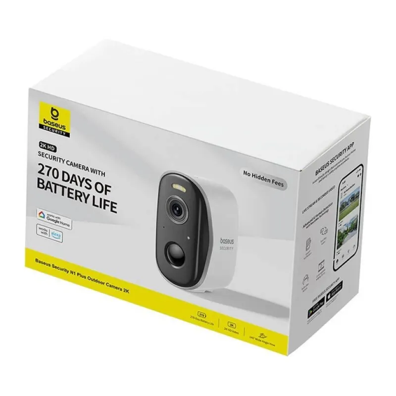 Камера Baseus Security N1 Plus Outdoor (S0TZ002130)