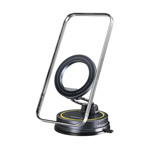 Тримач BASEUS VC2 Flex Magnetic Car Mount Suction Cup Veersion Black (C0013803)