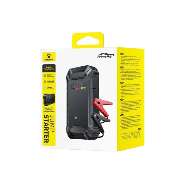 Автомобільний пуско-зарядний пристрій Baseus PrimeTrip VJ1 Jump Starter 12000mAh (C0119400)