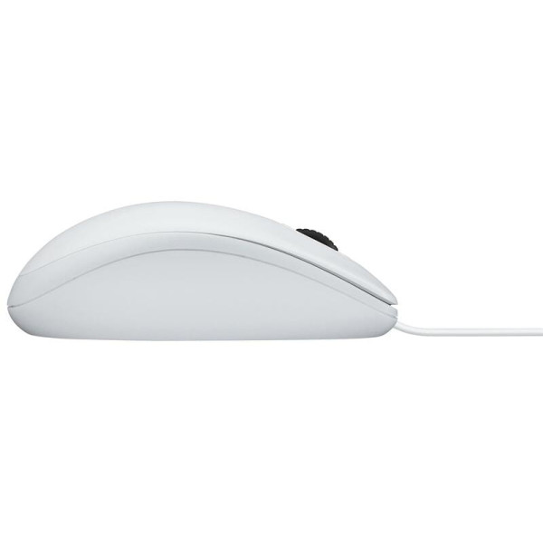 Миша Logitech B100 White (910-003360)
